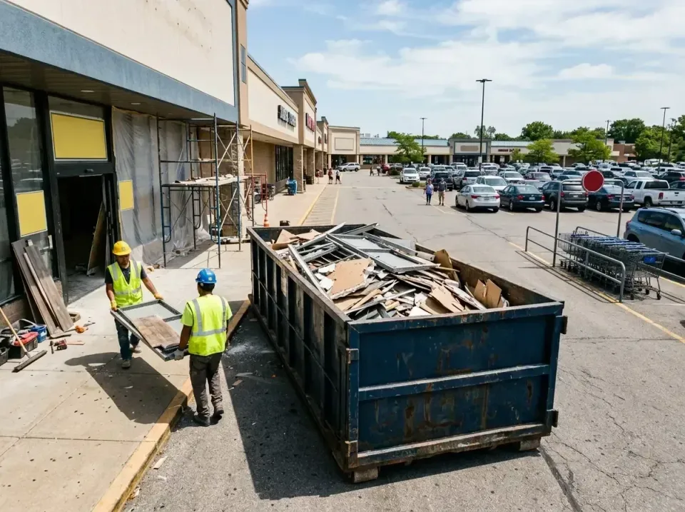 retail-store-renovation-debris-003 — frequently asked questions, Roll-off Dumpster Rentals in Glenwood, IL